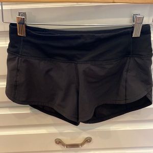 Lululemon speed up short 2.5”. Size 0.